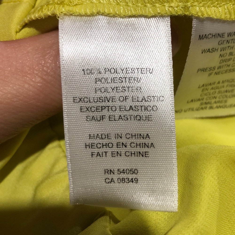 Rachael Rachael Roy yellow dress size 0 - Picture 11 of 11